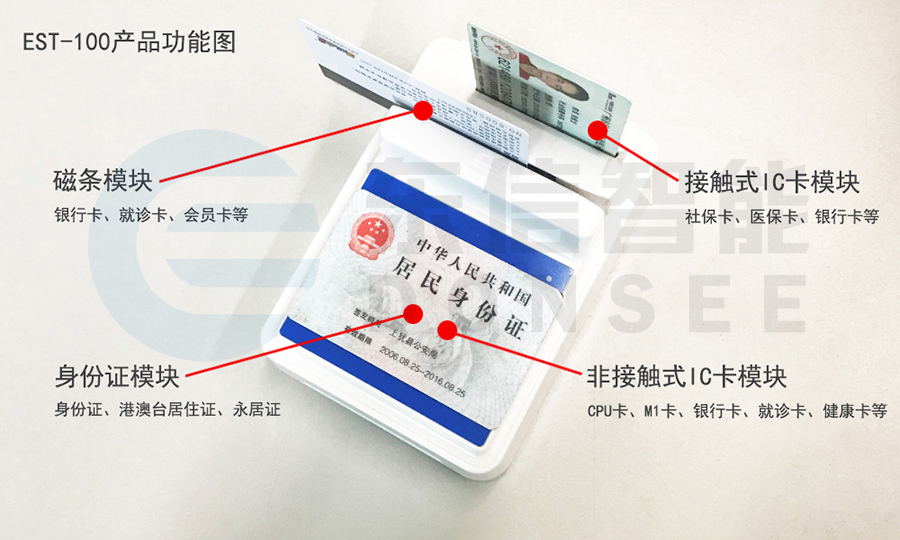 東信EST-100身份證社?？ㄗx卡器